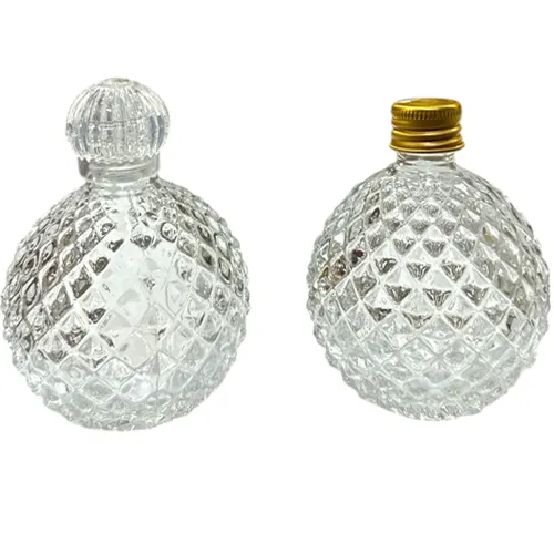 Toptan Kına ve Düğün Organizasyonları İçin Cam Balon Şişe 80ml
