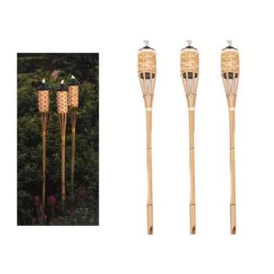 1 Koli Toptan Bambu Meşale 60 Lık