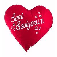 Sevgiliye Dev Kalp Yastık 50cm