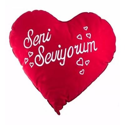 Sevgiliye Dev Kalp Yastık 50cm
