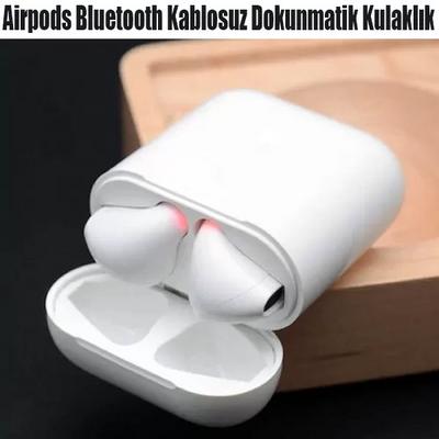 Airpods Bluetooth Kablosuz Dokunmatik Kulaklık