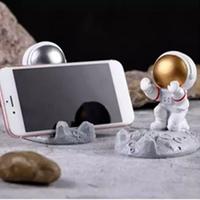 Astronot Masa Üstü Biblo Telefon Tutacağı