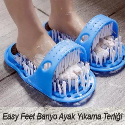 Banyo Ponza Taşlı Vantuzlu Ayak Yıkama Terliği Easy Feet