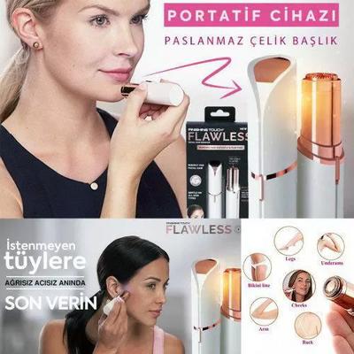 Flawless Yüz Tüy Temizleyici Epilasyon Aleti