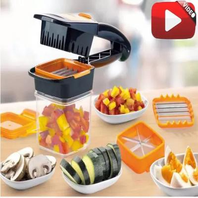 Hazneli Sebze Meyve Doğrayıcı-Nicer Dicer Quick 5 in 1