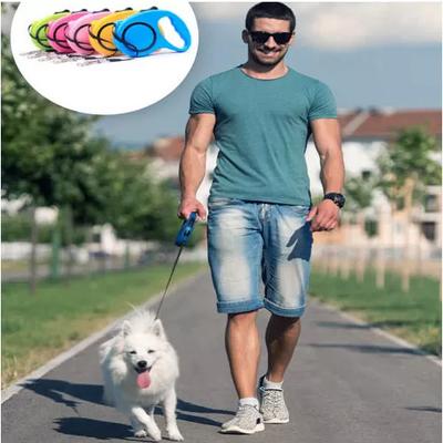 Makaralı Otomatik Köpek Tasması 5 Metre