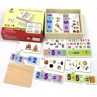 Toptan Çocuklar İçin Matematik Pazıl Seti
