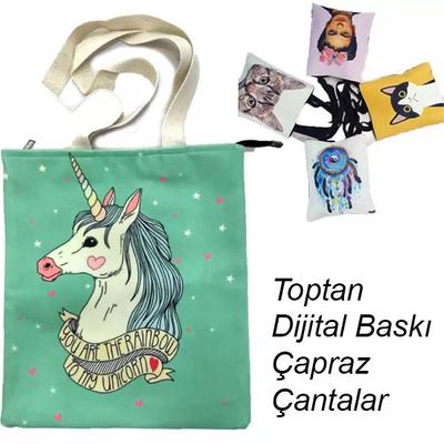 Toptan Dijital Baskı Çapraz Çantalar