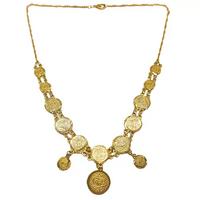 Toptan Gold Tasarım Sallantılı Çelik Kolyeler