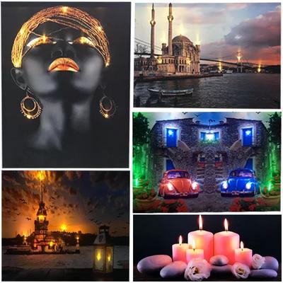 Toptan Led Işıklı Tablolar (45x65 cm)