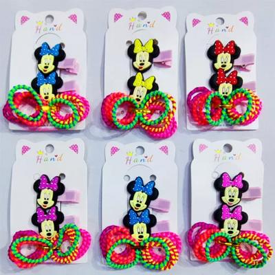 Toptan Mickey Ve Unicorn Figürlü Set Tokalar