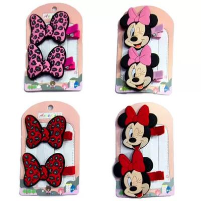 Toptan Mouse Baskılı  Kartlı Pens Tokalar