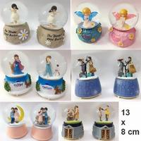 Toptan Müzikli Ve Işıklı Kar Küreleri 13x8 Cm