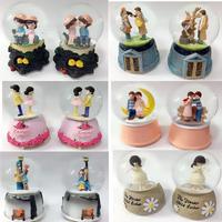 Toptan Müzikli Ve Işıklı Kar Küreleri 13x8 Cm