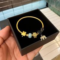 Toptan Sert Plastik Bileklik Kutusu Siyah İç Döşeme Pandora Uyumlu
