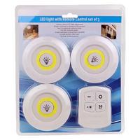 Uzaktan Kumandalı 3 lü Led Spot Lamba