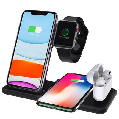 Wireless Kablosuz şarj cihazı 4'ü 1 Arada