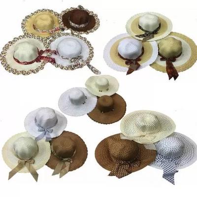 Toptan Bayan Hasır Şapkalar Seri-2